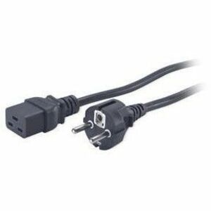 APC Power Cord, C19 to CEE/7 Schuko, 2.5m