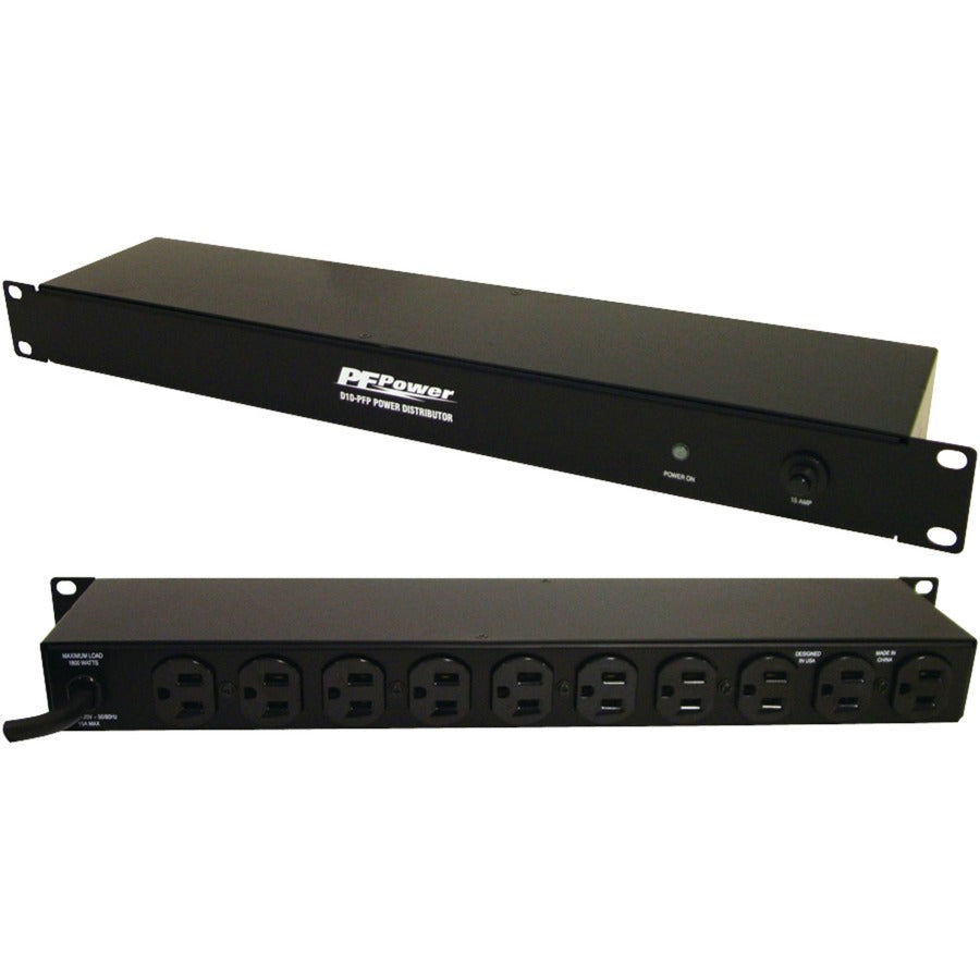Panamax D10-PFP 10-Outlets Power Strip