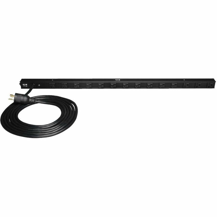 Tripp Lite by Eaton PDU 1.9kW Single-Phase 120V Basic PDU 14 NEMA 5-15/20R Outlets NEMA L5-20P Input with 5-20P Adapter 15 ft. (4.57 m) Cord 0U Vertical