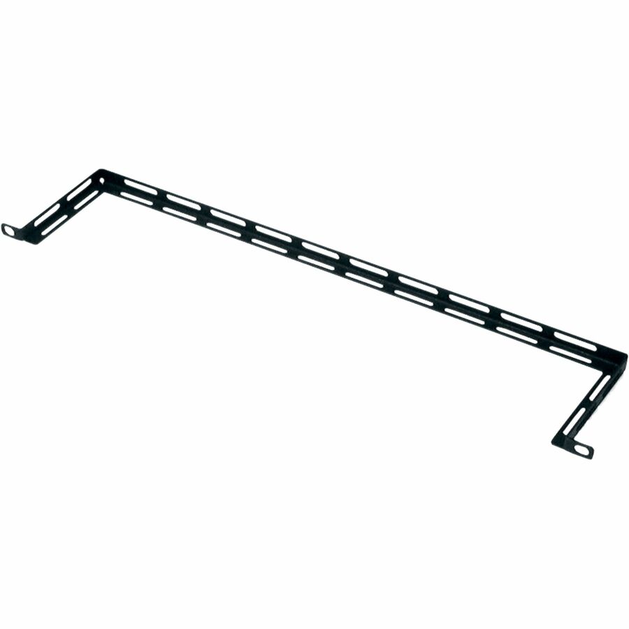 Middle Atlantic LBP Horizontal 4in Offset L-Shaped Rack Cable Management Lace Bar - 10 Pack - TAA Compliant