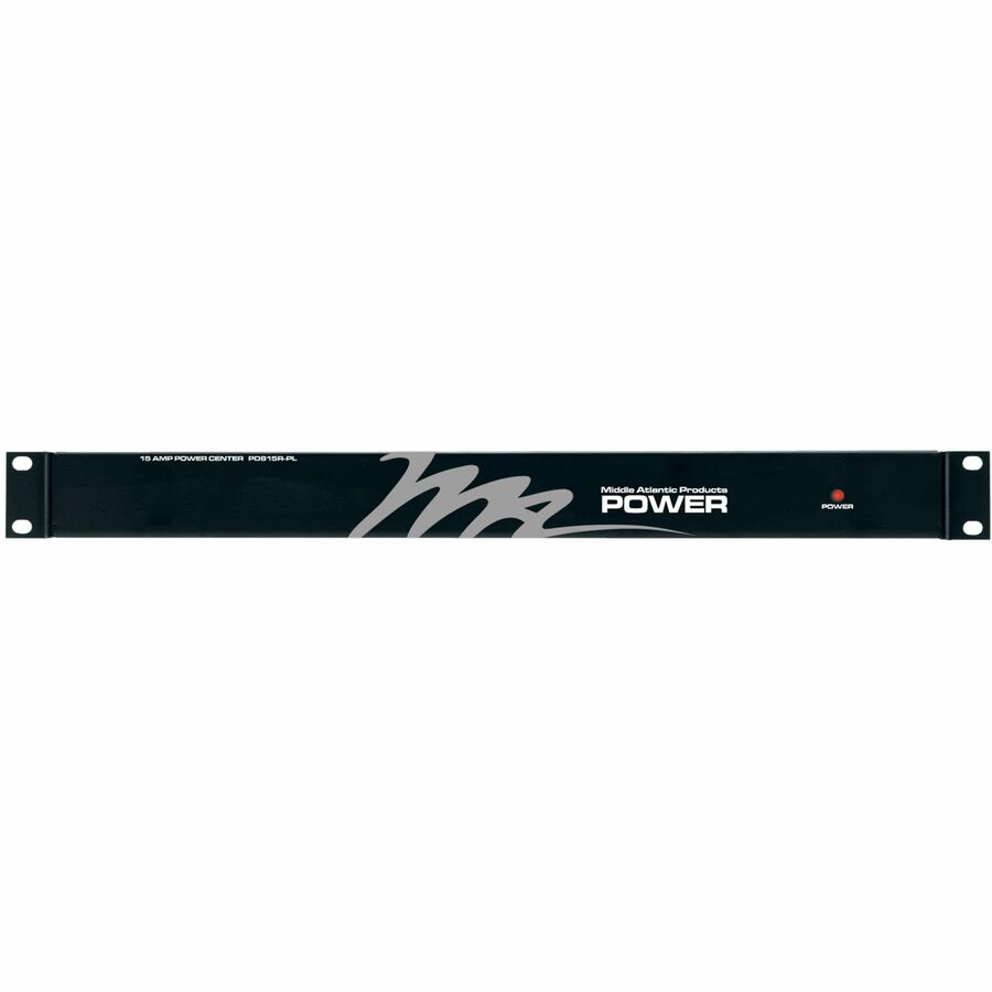 Middle Atlantic Rackmount Power Strip - Surge Protection - 8 Outlet, 15A