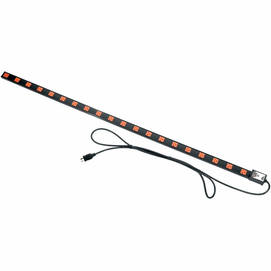 Middle Atlantic PDT Low Profile Vert Power Strip - 20 Amp, 20 Outlet Rack Mount PDU - TwistLock Plug - No Surge Protect