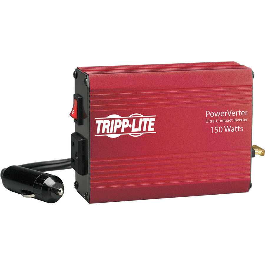 Tripp Lite by Eaton Portable Auto Inverter 150W 12V DC to AC 120V 5-15R 1 Outlet