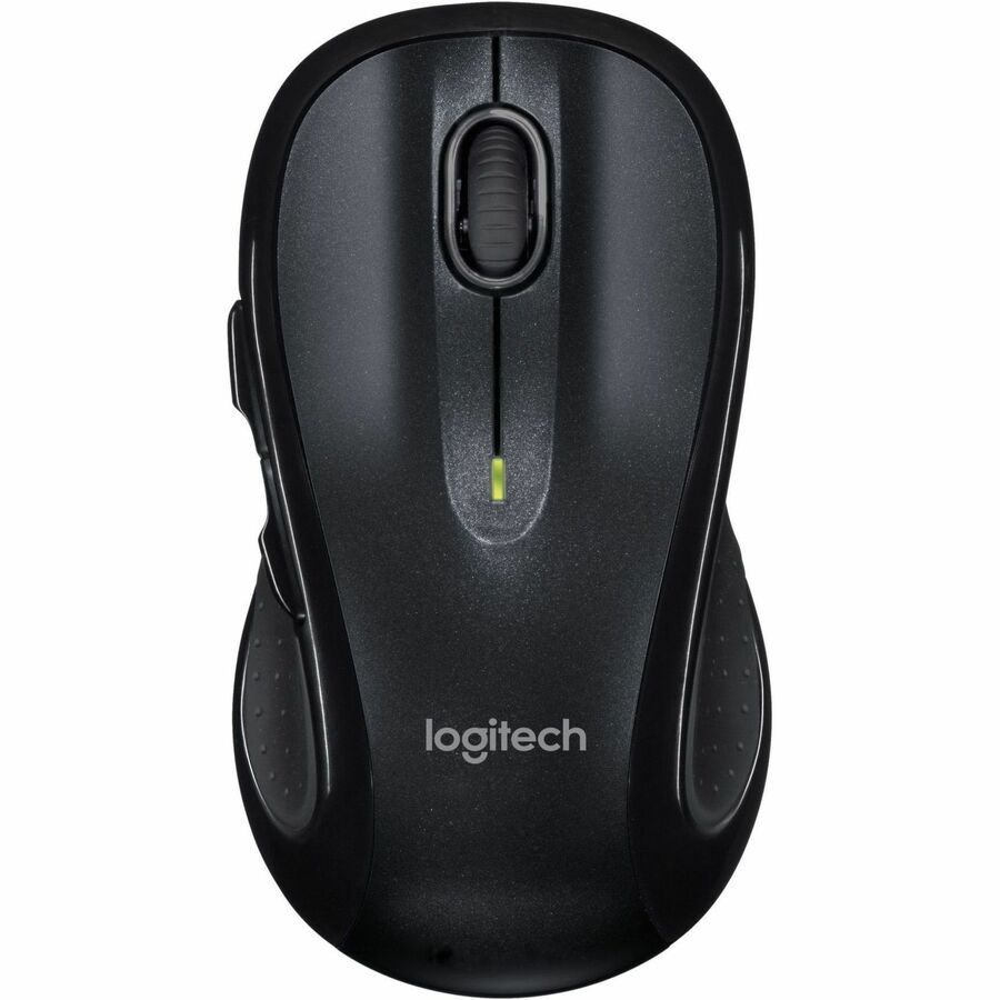 Logitech M510 Wireless Mouse, 2.4 GHz with USB Unifying Receiver, 1000 DPI Laser-Grade Tracking, 7-Buttons, Black