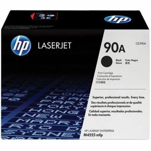 HP 90A Original Standard Yield Laser Toner Cartridge - Single Pack - Black - 1 Each