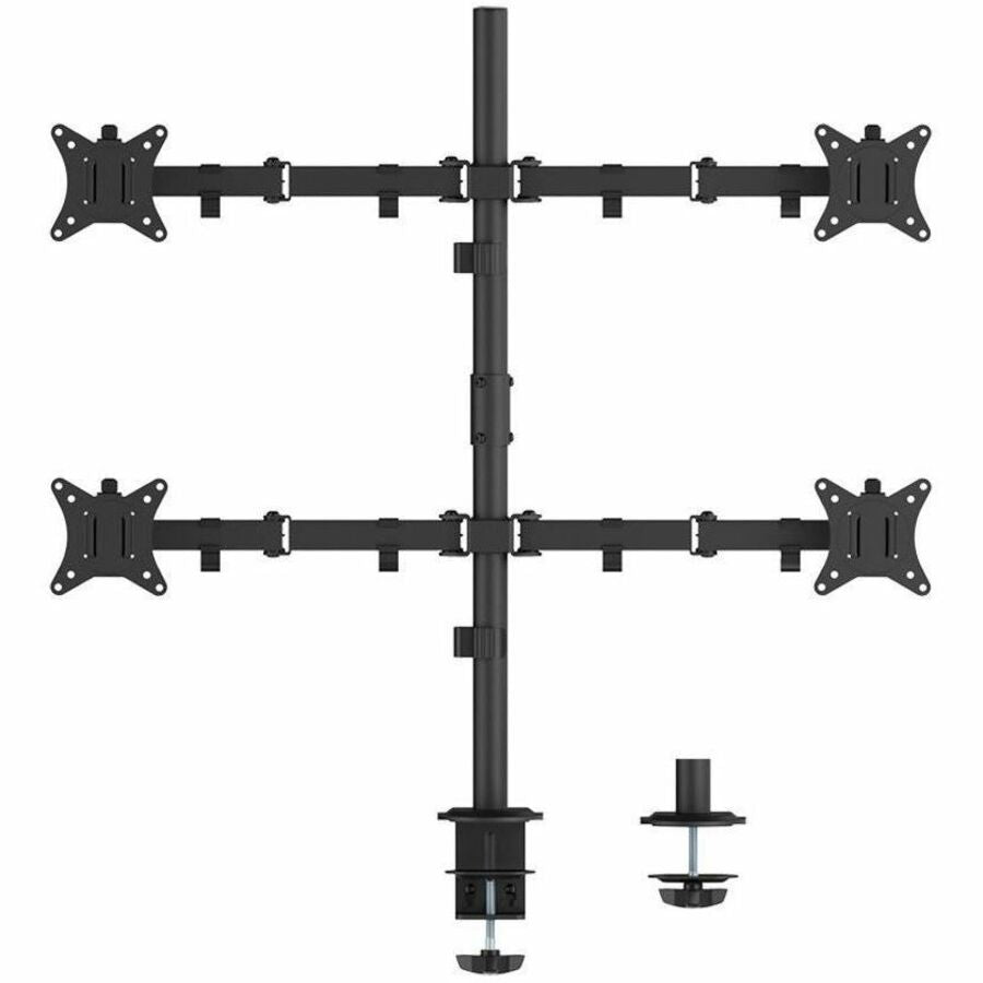 SIIG Articulating Quad Monitor Desk Mount - 13" to 32"