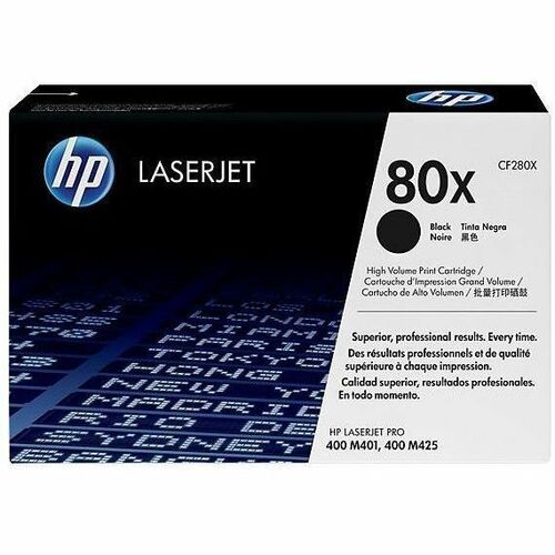HP 80X Original Laser Toner Cartridge - Black - 1 Each