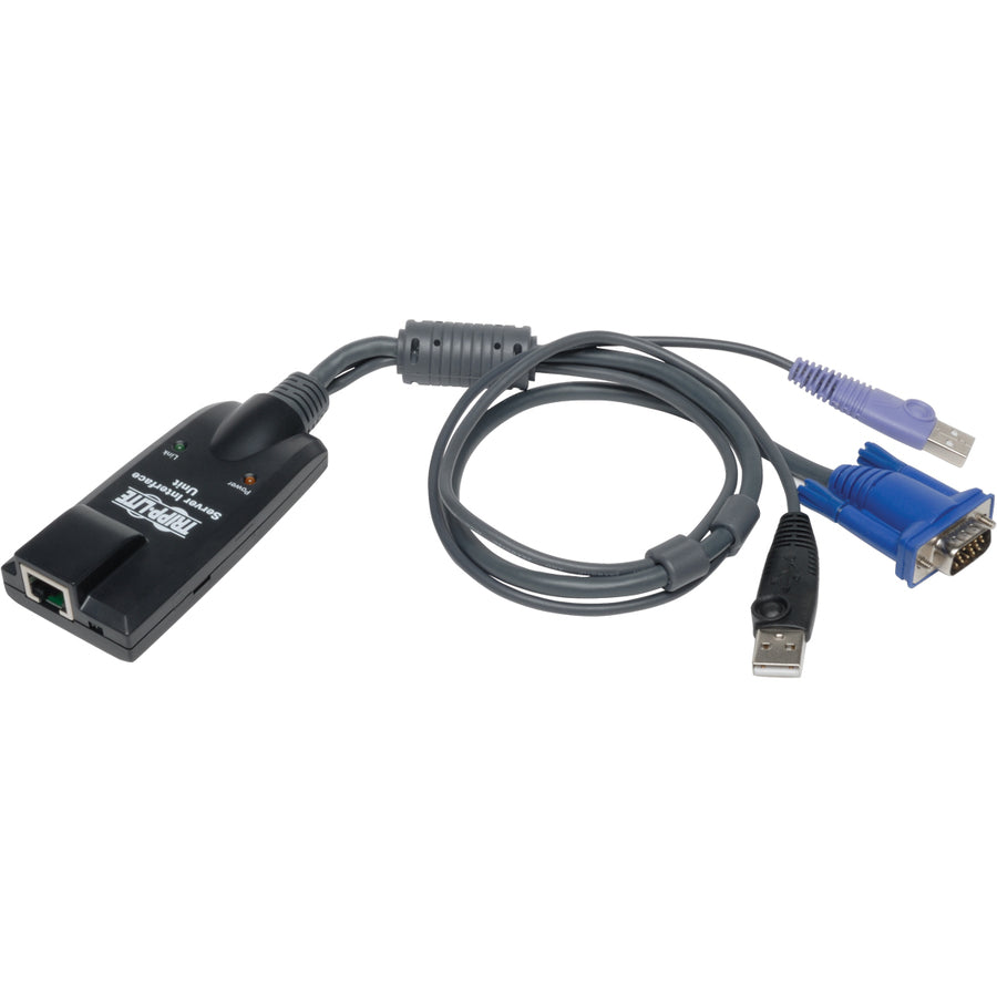 Tripp Lite by Eaton NetDirector USB Server Interface Unit with Virtual Media & CAC Support (B064-Series)
