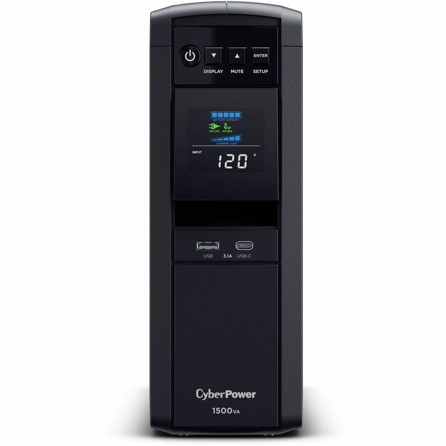 CyberPower CP1500PFCLCDTAA TAA Intelligent Compliant UPS Systems