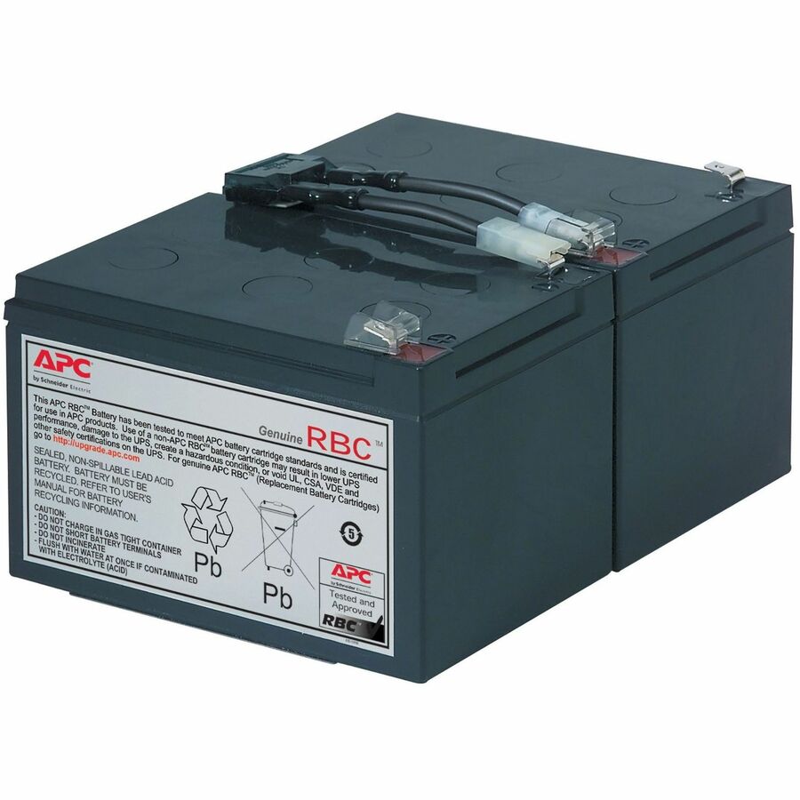 APC Replacement Battery Cartridge, VRLA battery, 11Ah, 12VDC, 2-year warranty