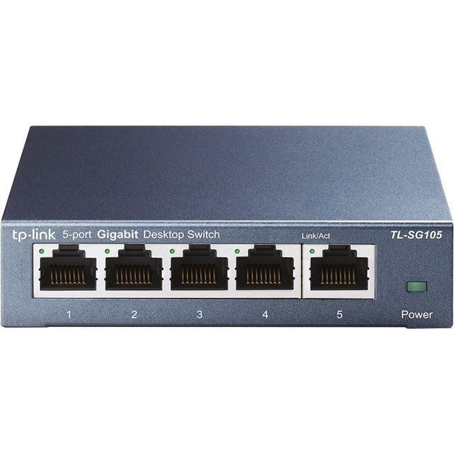 TP-LINK TL-SG105 - 5 Port Gigabit Unmanaged Ethernet Network Switch - Limited Lifetime Protection