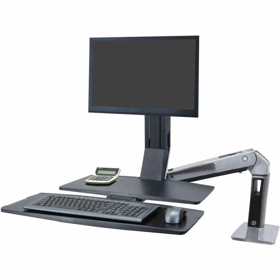 Ergotron WorkFit-A, Single LD Workstation with Worksurface