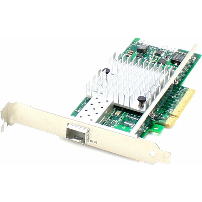 AddOn 10Gbs Single Open SFP+ Port PCIe 2.0 x8 Network Interface Card