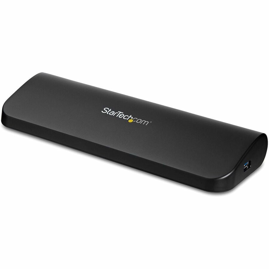 StarTech Dual Monitor USB 3.0 Laptop Docking Station, HDMI & DVI/VGA, 3x USB-A Hub, GbE, Audio, Universal USB-A Dock, Win/Mac, TAA