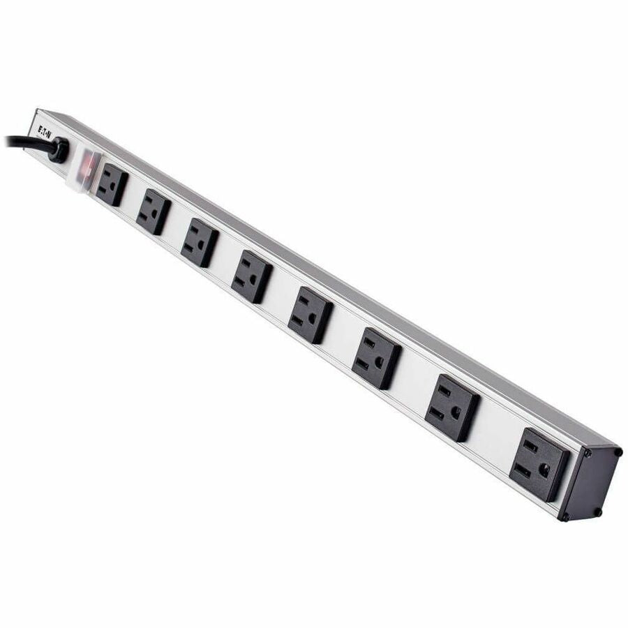 Tripp Lite by Eaton 8-Outlet Vertical Power Strip 120V 15A 10 ft. (3.05 m) Cord 5-15P 24 in.
