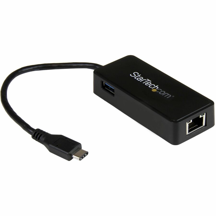 StarTech USB-C to Ethernet Gigabit Adapter - Thunderbolt 3 Compatible - USB Type C Network Adapter - USB C Ethernet Adapter