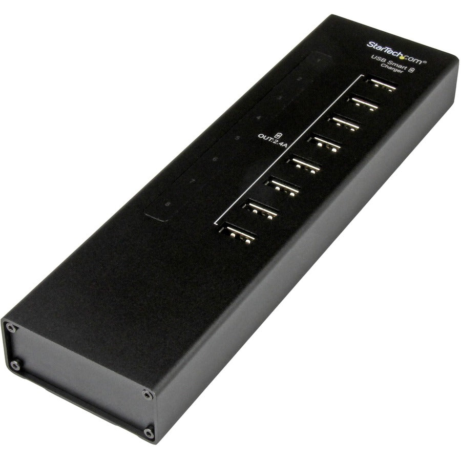 StarTech 8-Port Charging Station for USB Devices - 96W/19.2A