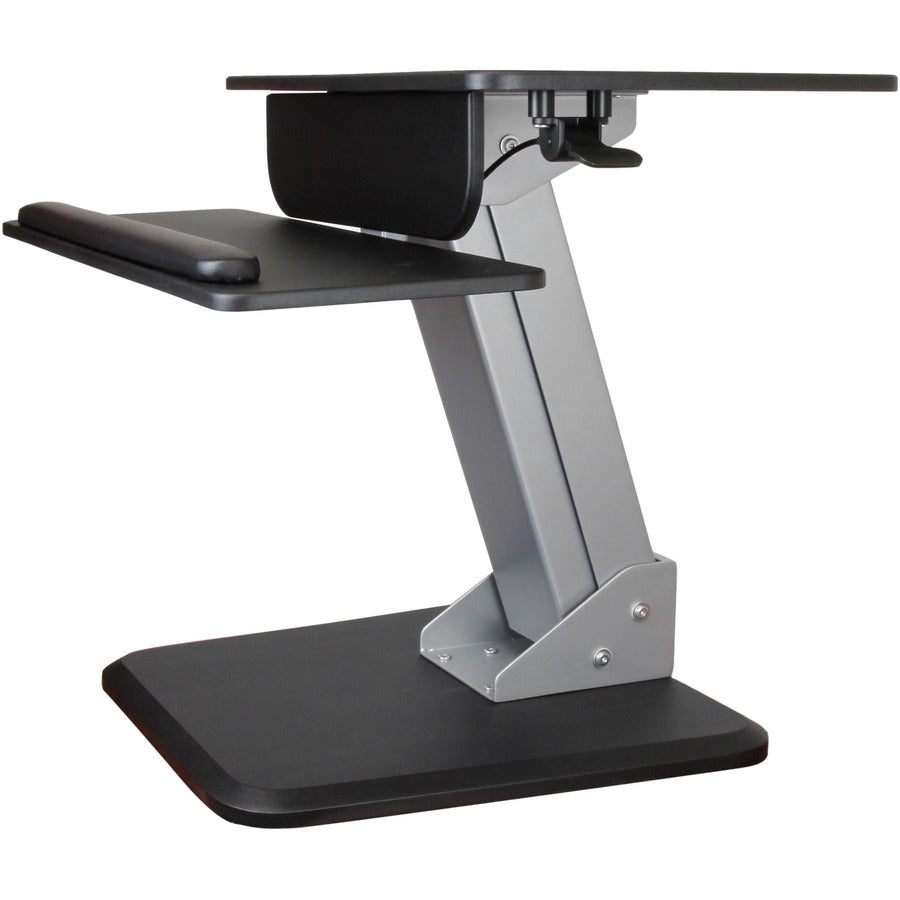 StarTech Height Adjustable Standing Desk Converter - Sit Stand Desk with One-finger Adjustment - Ergonomic Desk