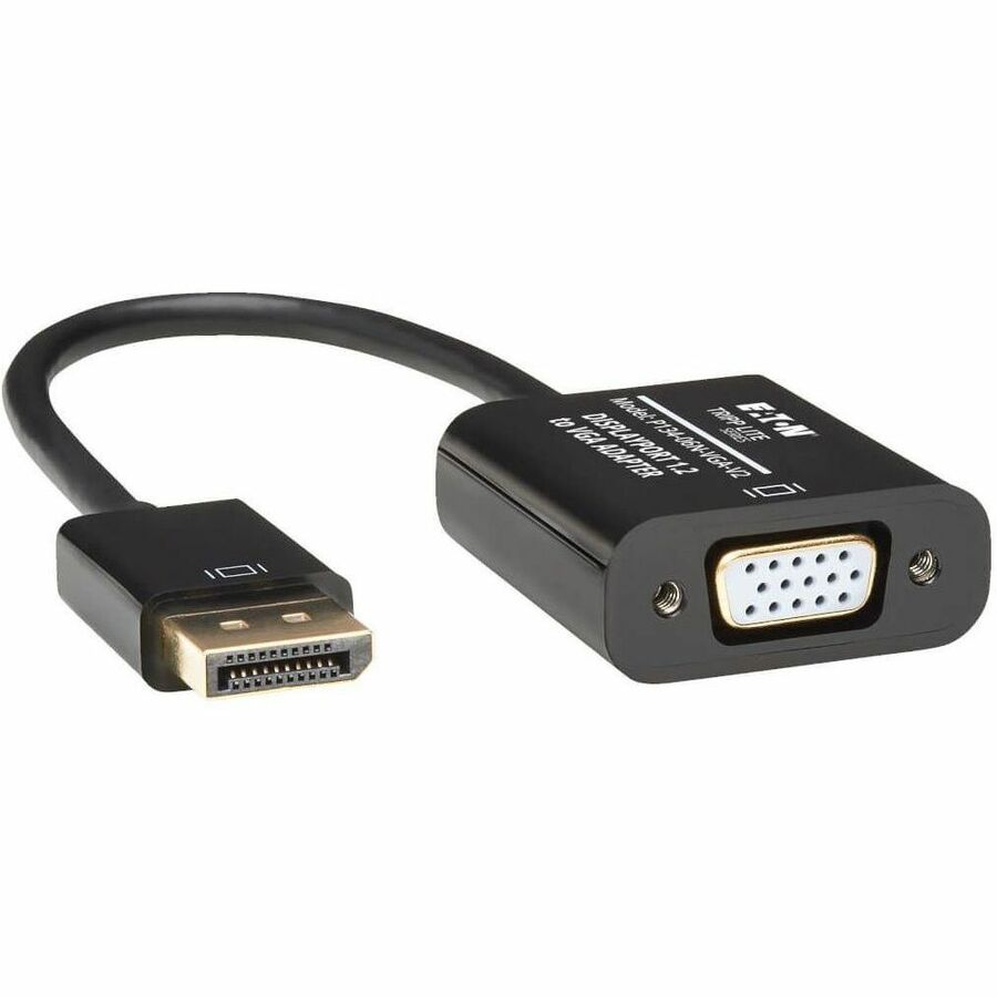 Tripp Lite by Eaton DisplayPort to VGA Active Adapter Video Converter DP ver 1.2 (M/F) 6-in. (15.24 cm)