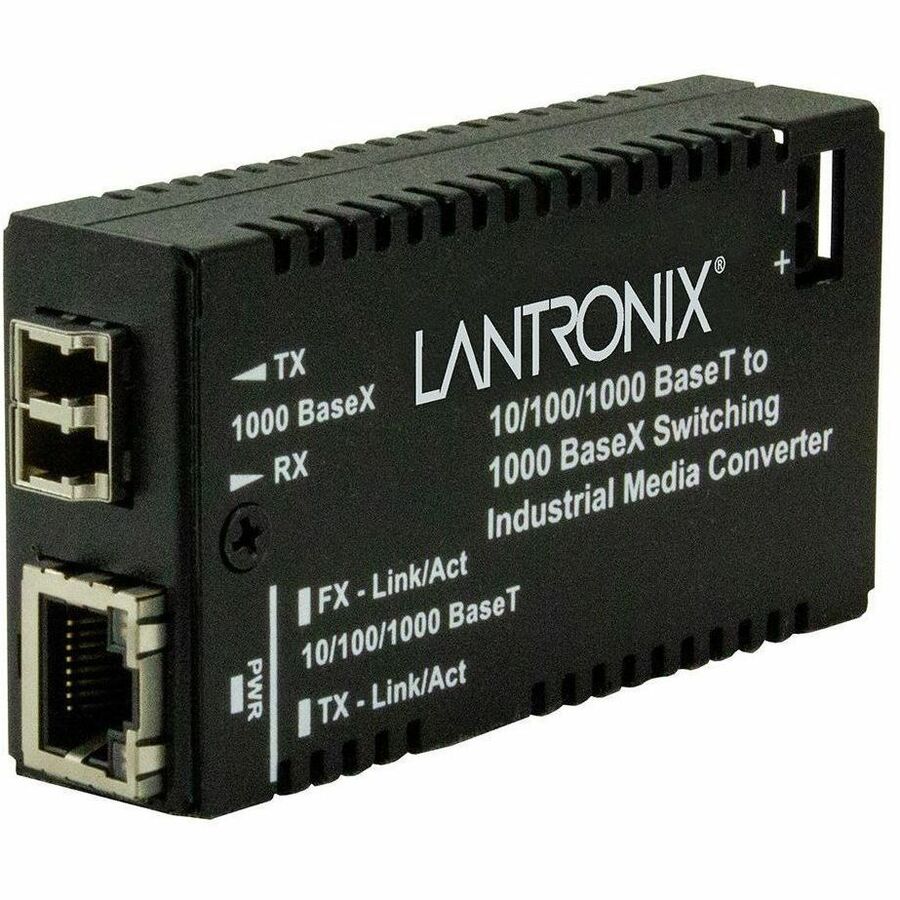 Hardened Mini Gigabit Ethernet Media Converter 10/100/1000Base-T to 1000Base-SX/LX