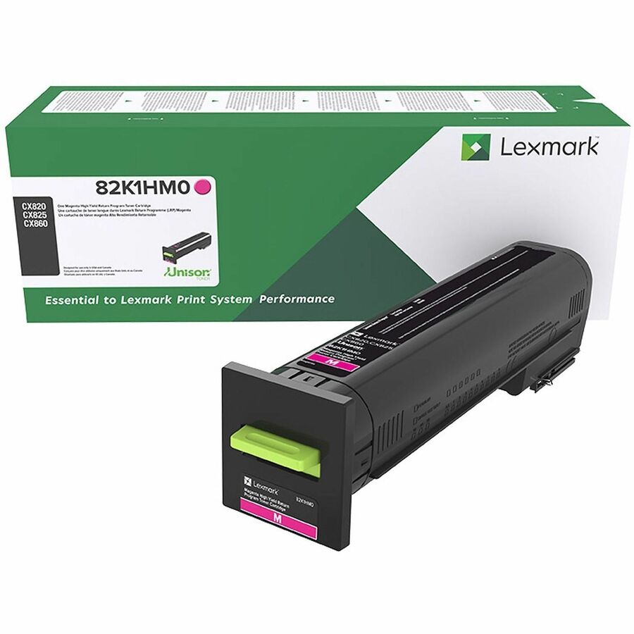 Lexmark Original High Yield Laser Toner Cartridge - Magenta Pack
