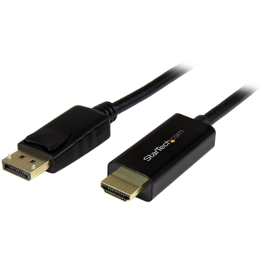 StarTech 16ft (5m) DisplayPort to HDMI Cable, 4K 30Hz Video, DP 1.2 to HDMI Adapter Cable Converter for HDMI Monitor/Display, Passive
