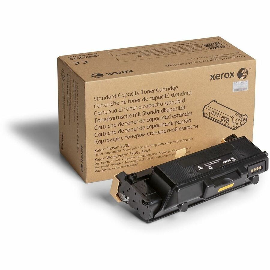 Xerox Genuine Phaser® 3330, WorkCentre® 3300 Series Black Standard capacity Toner Cartridge (2600 Pages) - 106R03620
