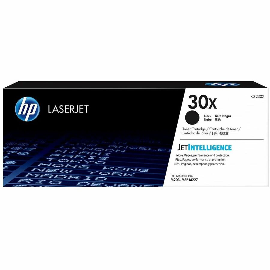 HP 30X Original High Yield Laser Toner Cartridge - Single Pack - Black - 1 Each