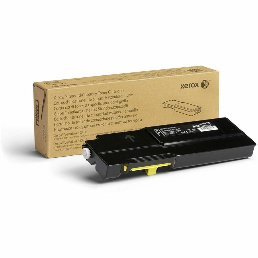 Xerox Genuine Xerox® VersaLink® C400 Color Printer, C405 Color Multifunction Printer Yellow Standard capacity Toner Cartridge (2500 Pages) - 106R03501