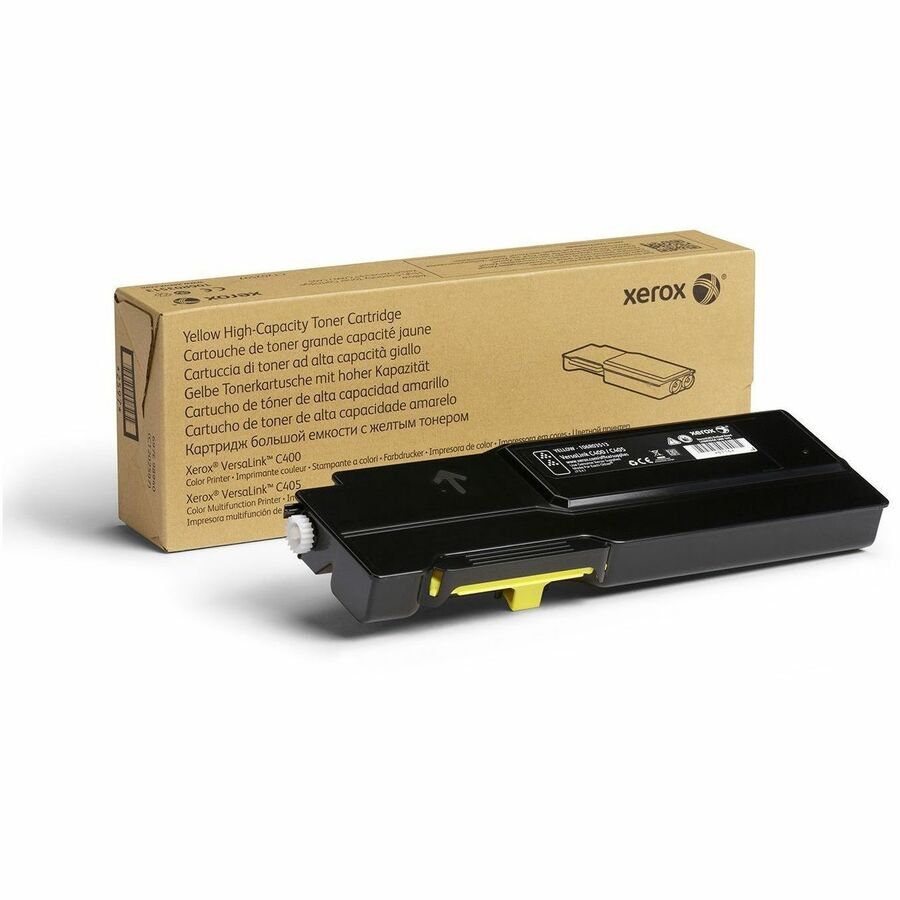 Xerox Genuine Xerox® VersaLink® C400 Color Printer, C405 Color Multifunction Printer Yellow High capacity Toner Cartridge (4800 Pages) - 106R03513