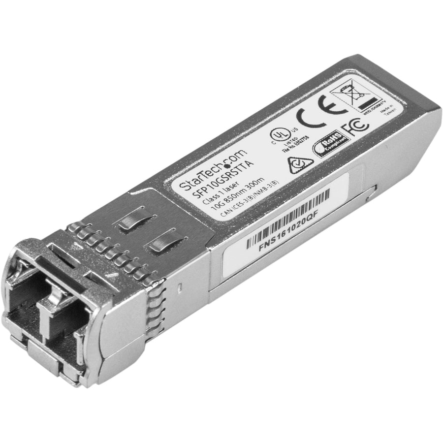 StarTech Cisco SFP-10G-SR-S Comp. SFP+ Module, 10GBASE-SR, 10GE Gigabit Ethernet SFP+ 10GbE Multimode Fiber MMF Optic Transceiver, TAA