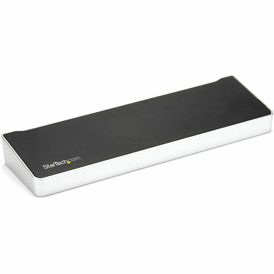 StarTech 4K USB-C Dock, Triple UHD 4K Monitor Docking Station, Mac & Windows, HDMI & DisplayPort, 60W PD, 5x USB 5Gbps Hub, TAA