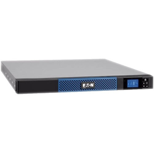 Eaton 5P UPS 1550VA 1100W 230V Line-Interactive UPS, C14 Input, 6 C13 Outlets, Lithium-ion Battery, True Sine Wave, Cybersecure Network Card Option, 1U