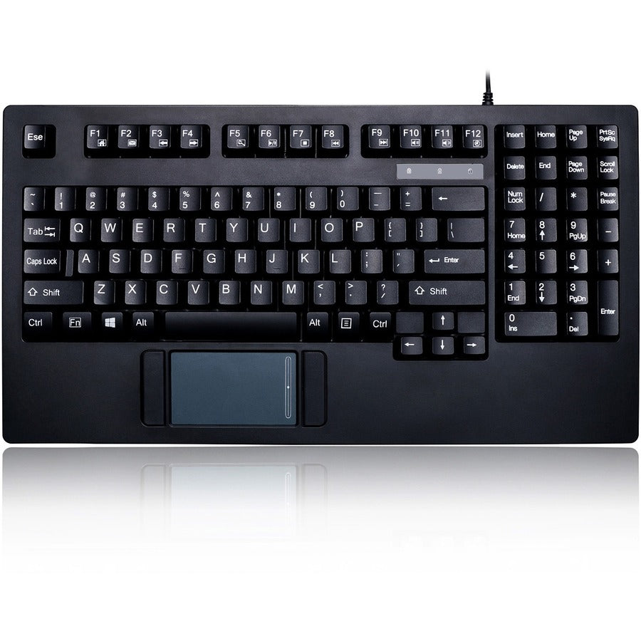 Adesso AKB-425UB 1U Rackmount Touchpad Keyboard