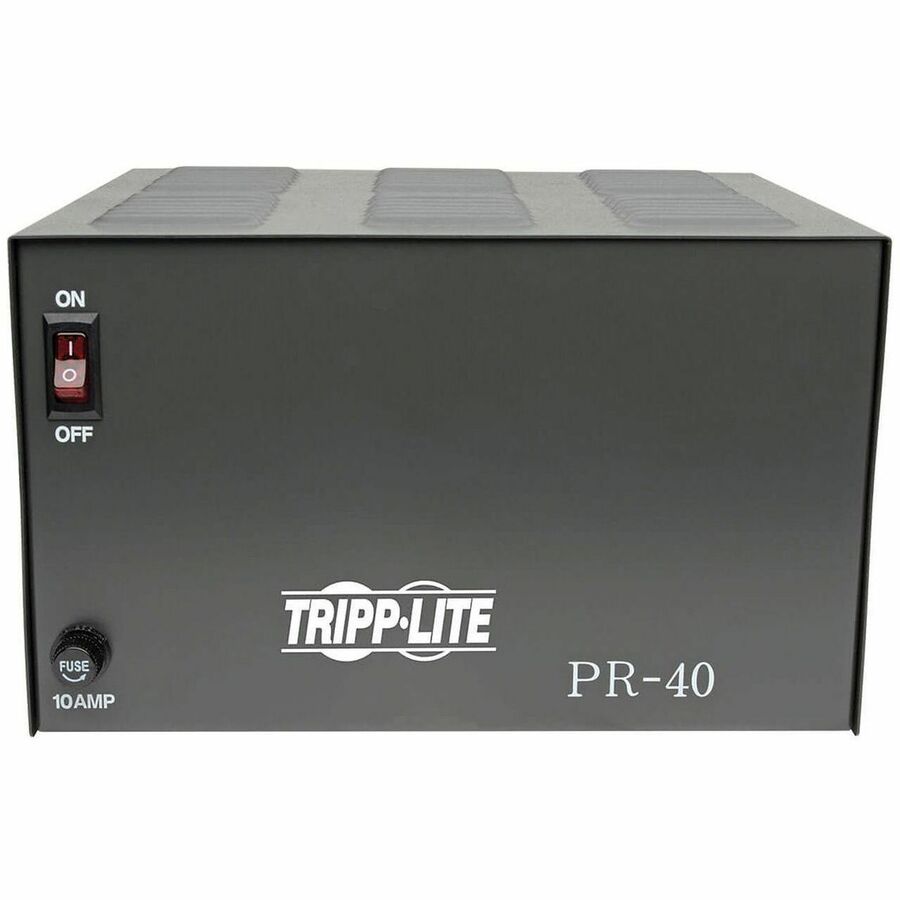 Eaton Tripp Lite Series TAA-Compliant 40-Amp DC Power Supply, 13.8VDC, Precision Regulated AC-to-DC Conversion