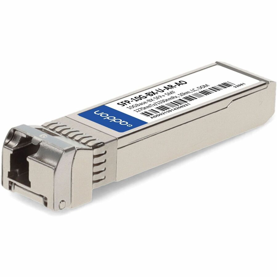 AddOn Arista Networks SFP-10G-BX-U-AR Compatible TAA Compliant 10GBase-BX SFP+ Transceiver (SMF, 1270nmTx/1330nmRx, 10km, LC, DOM)