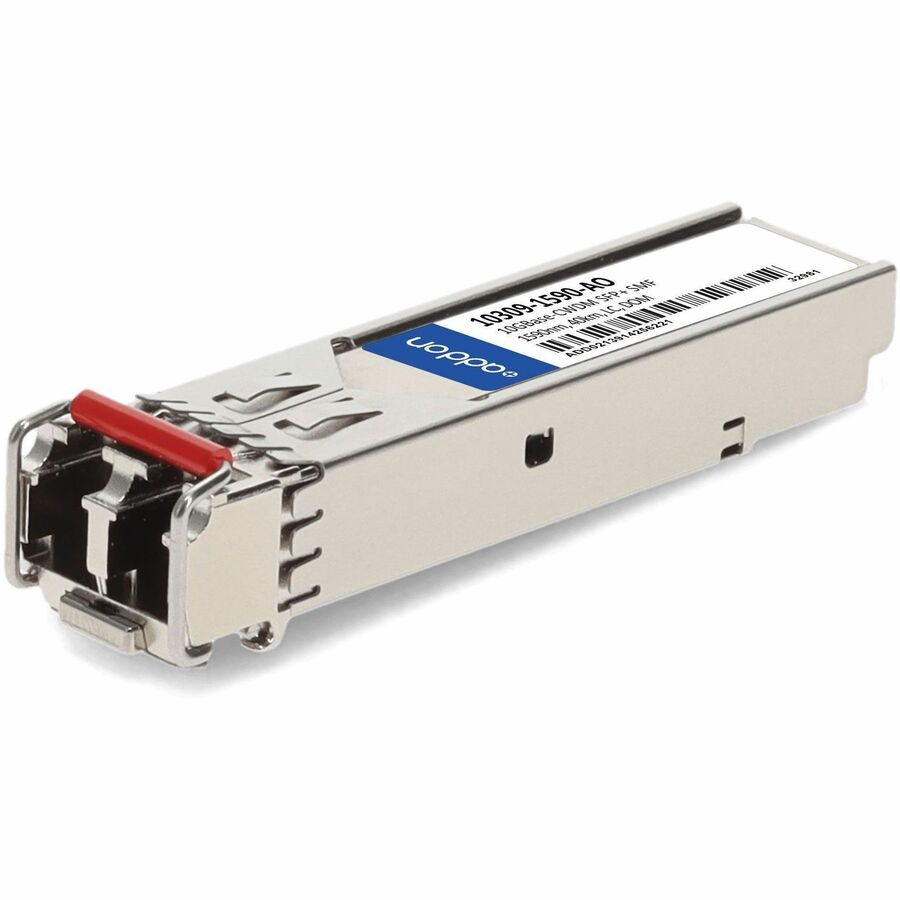 AddOn Extreme Networks® 10309-1590 Compatible TAA 10GBase-CWDM SFP+ Transceiver (SMF, 1590nm, 40km, LC, DOM)