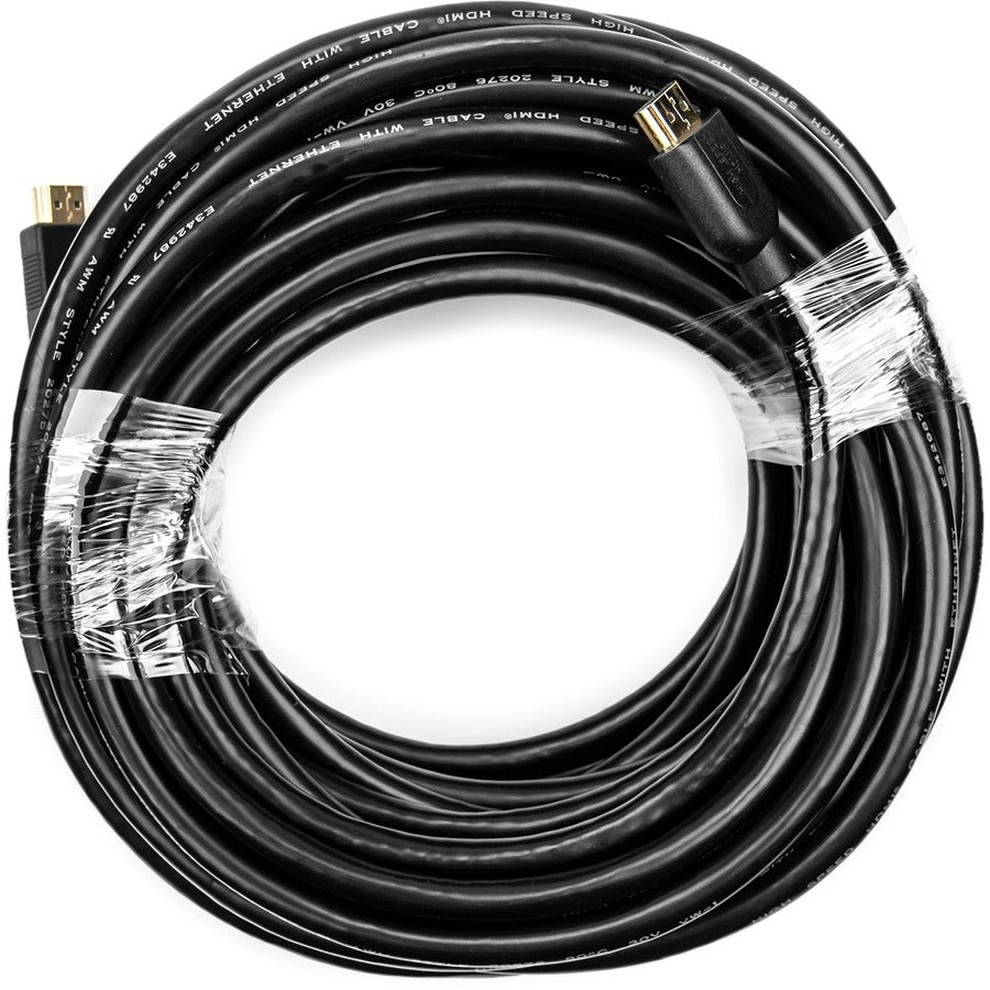 Rocstor Premium 50ft 4K High Speed HDMI to HDMI M/M Cable - Ultra HD HDMI 2.0 Supports 4k x 2k at 60Hz with resolutions up to 3840x2160p and 18Gbps Bandwidth - HDMI 2.0 to HDMI 2.0 Male/Male - HDMI 2.0 for HDTV, DVD Player - 50ft (15.2m) - 1 Retail Pack -