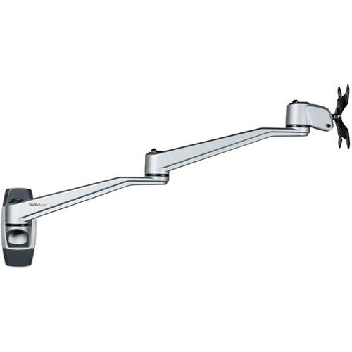 StarTech Wall Mount Monitor Arm, Articulating/Adjustable Ergonomic VESA Monitor Arm (20" Long), Display up to 34" (30.9lb/14kg), TAA