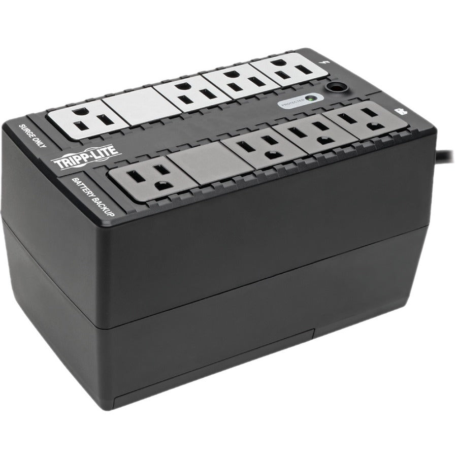 Tripp Lite by Eaton UPS Standby UPS 450VA 255W - 8 5-15R Outlets 120V 50/60 Hz 5-15P Plug Desktop/Wall Mount