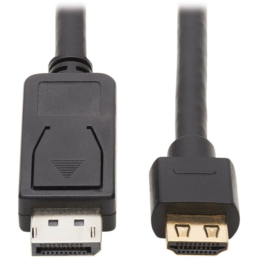 Tripp Lite by Eaton DisplayPort 1.2 to HDMI Active Adapter Cable (M/M) 4K 60 Hz HDR Secure-Grip Plugs Black 15 ft. (4.6 m)