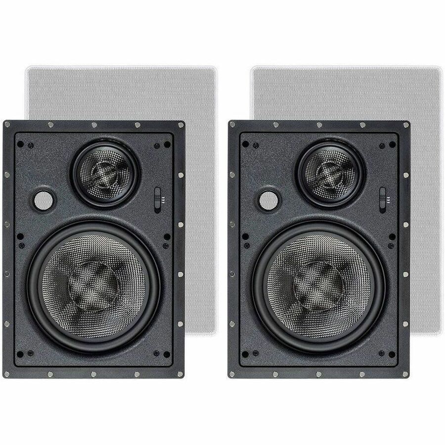 Monoprice Alpha 34200 3-way In-wall Speaker - 100 W RMS