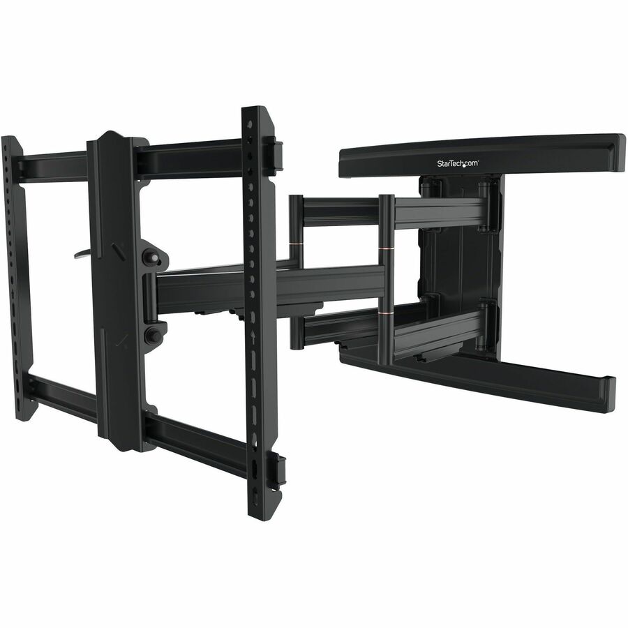 StarTech TV Wall Mount supports up to 100" VESA Displays - Low Profile Full Motion Large TV Wall Mount - Heavy Duty Adjustable Bracket