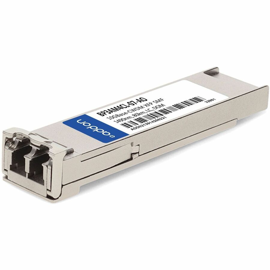 AddOn Juniper Networks® BP3AM4CL-07 Compatible TAA 10GBase-CWDM XFP Transceiver (SMF, 1490nm, 80km, LC, DOM)