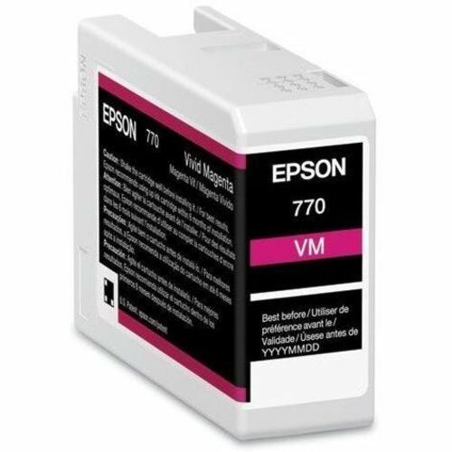 Epson UltraChrome Pro10 770 Original Inkjet Ink Cartridge - Vivid Magenta Pack