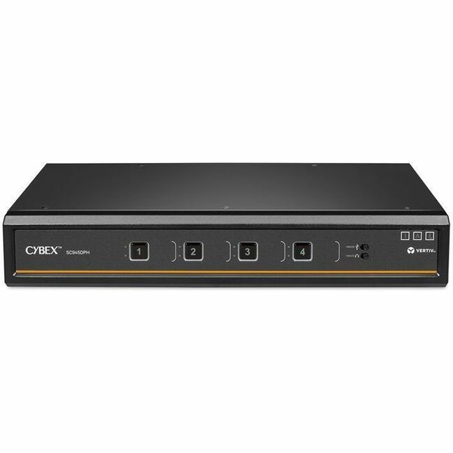 Vertiv Cybex SC900 Secure KVM | Dual Head | 4 Port Universal and DPP | NIAP version 4.0 Certified