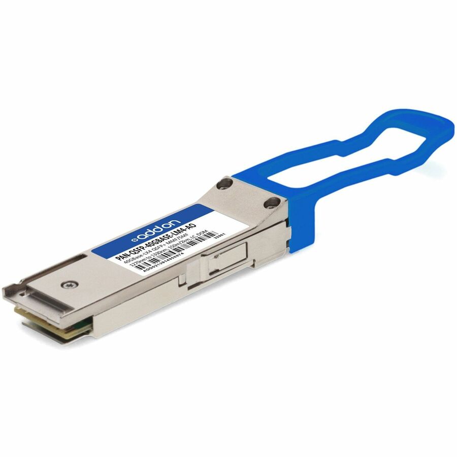 AddOn Palo Alto Networks® PAN-QSFP-40GBASE-LM4 Compatible TAA 40GBase-LX4 QSFP+ Transceiver (SMF/SMF, 1270nm to 1330nm, 150m/2km, LC, DOM)