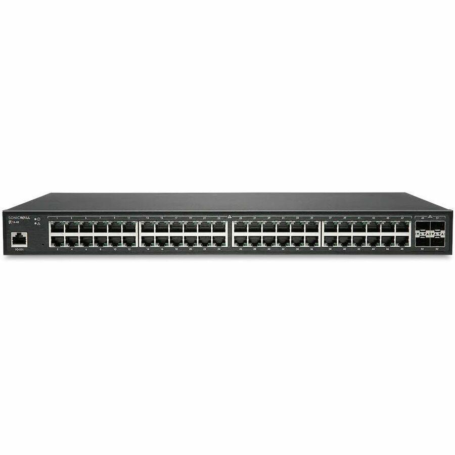 SonicWall SWITCH SWS14-48 WITH WIRELESS NETWORK MANAGEMENT ESSENTIAL AND SUPPORT 1YR