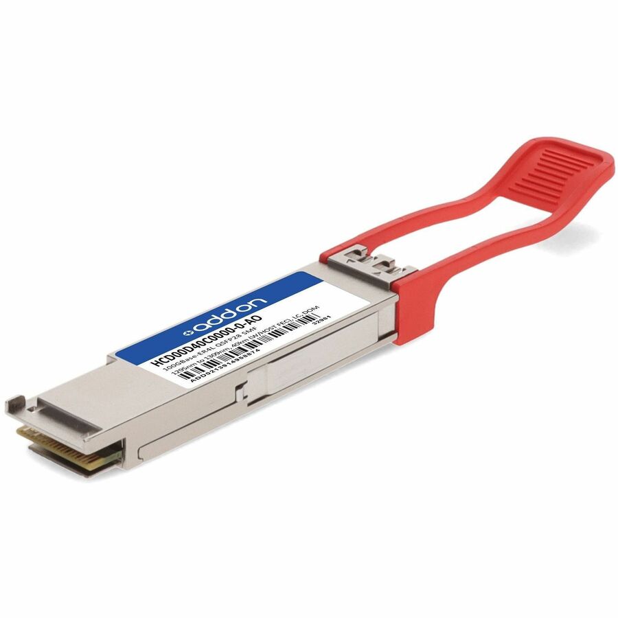 AddOn Fujitsu® HCD00D40C0000-0 Compatible TAA 100GBase-ER4 QSFP28 Transceiver (SMF, 1295nm to 1309nm, 40KM, LC, DOM, IEEE 803.3ba)