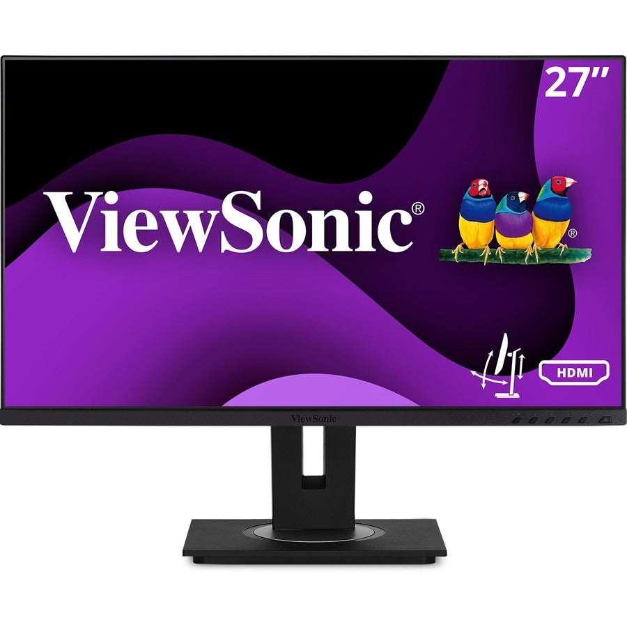 ViewSonic VG2748A 27" 1080p Ergonomic 40-Degree Tilt IPS Monitor with HDMI, DP, and VGA